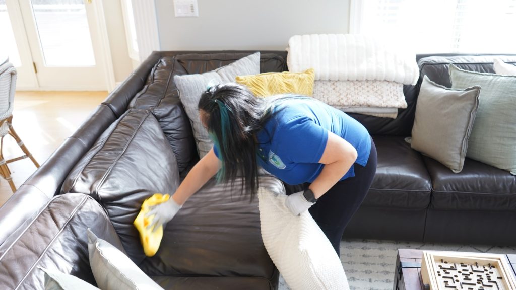 living room cleaning service