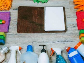 What is a good schedule for house cleaning